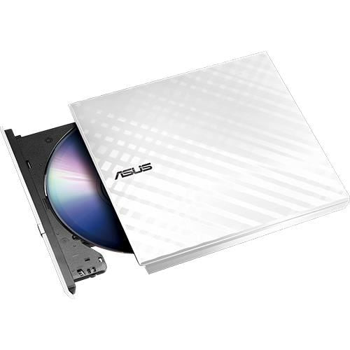 Asus DVDRW 8X Externo Lite USB (Branco) Online Sale