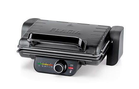 Grelhador de Placas Flama 2000W - Preto Discount