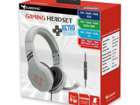 Subsonic Retro Gaming Headset For Cheap