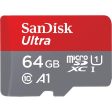 Cartão de Memória MicroSDXC Sandisk Ultra - 64GB Online