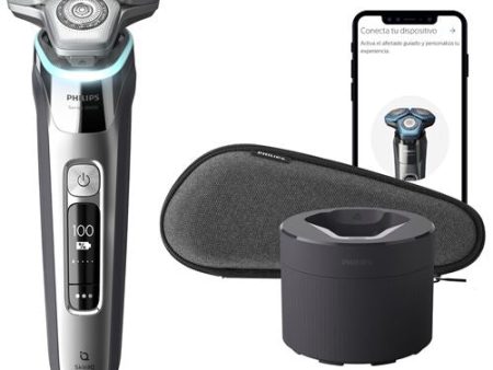 Máquina de Barbear Philips Shaver Series 9000 S9985 50 - Prateado Cromado Online now