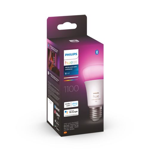 Lâmpada LED Philips Hue White 9W A60 E27 Online Sale