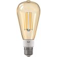 Lâmpada Inteligente Yeelight Smart Filament Bulb ST64 E27 - 6W Online Hot Sale