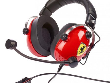 Auscultadores Gaming Thrustmaster T.Racing Scuderia Ferrari Edition Online now