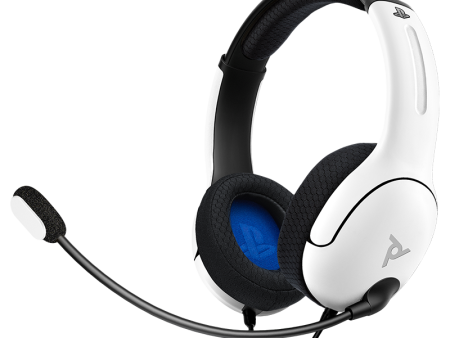 Headset Gaming PS5 PDP com fios LVL40 Branco For Cheap