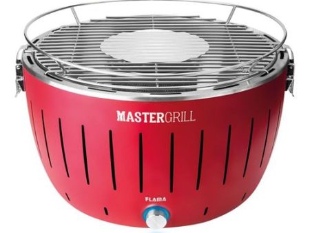 Grelhador Flama Mastergrill - Vermelho Online now