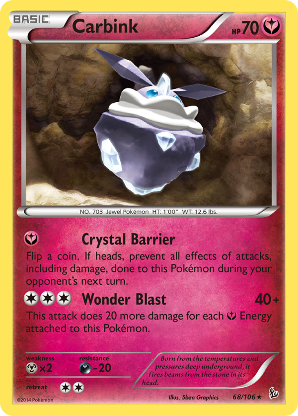 Carbink (68 106) (Theme Deck Exclusive) [XY: Flashfire] For Discount