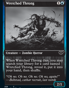 Wretched Throng [Innistrad: Double Feature] Sale