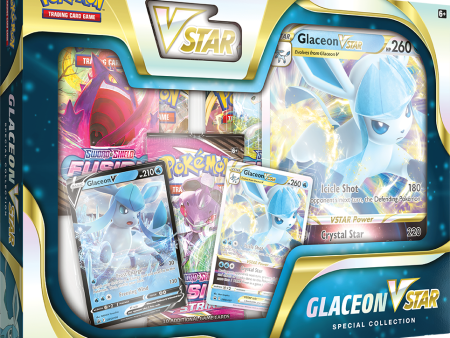 Sword & Shield: Brilliant Stars - Special Collection Glaceon VSTAR For Sale