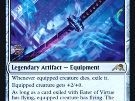 Eater of Virtue [Kamigawa: Neon Dynasty Prerelease Promos] Hot on Sale