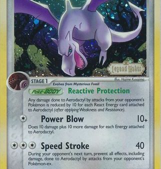 Aerodactyl (1 92) (Stamped) [EX: Legend Maker] Online now