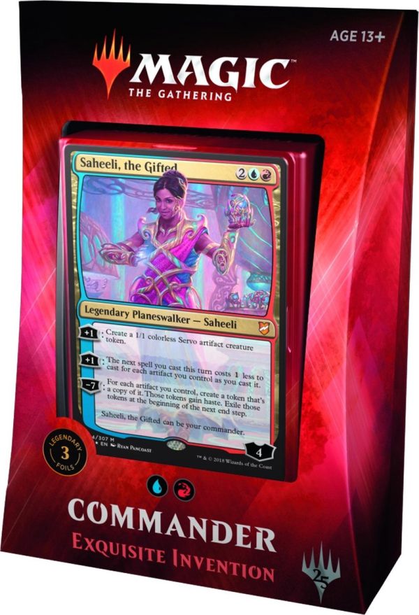 Commander 2018 - Commander Deck (Exquisite Invention) For Cheap