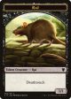 Cat Warrior (008)    Rat (003) Double-Sided Token [Commander 2017 Tokens] For Discount