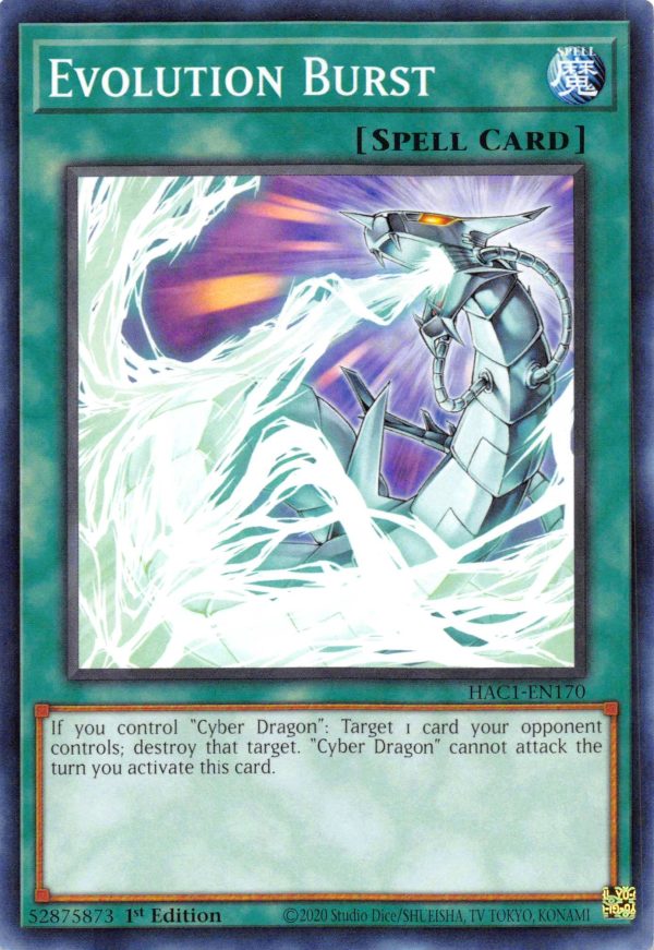 Evolution Burst [HAC1-EN170] Common Sale