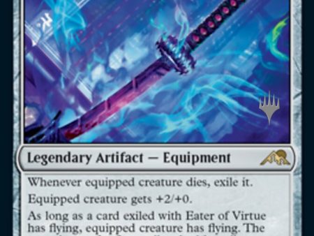 Eater of Virtue (Promo Pack) [Kamigawa: Neon Dynasty Promos] For Sale