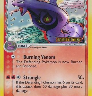 Arbok (13 101) (Delta Species) (Stamped) [EX: Dragon Frontiers] Fashion