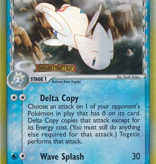 Togetic (11 101) (Delta Species) (Stamped) [EX: Dragon Frontiers] For Cheap