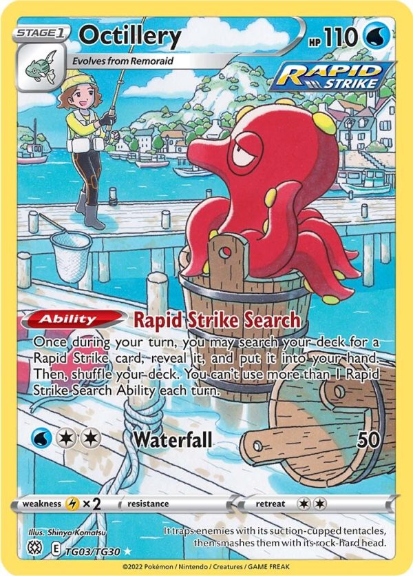 Octillery (TG03 TG30) [Sword & Shield: Brilliant Stars] Hot on Sale