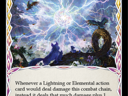 Ball Lightning (Yellow) [U-ELE187] Unlimited Rainbow Foil Supply