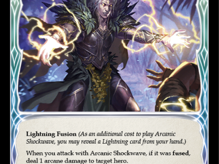 Arcanic Shockwave (Yellow) [U-ELE074] Unlimited Rainbow Foil Discount