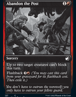 Abandon the Post [Innistrad: Double Feature] Supply