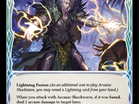 Arcanic Shockwave (Red) [U-ELE073] Unlimited Rainbow Foil Hot on Sale