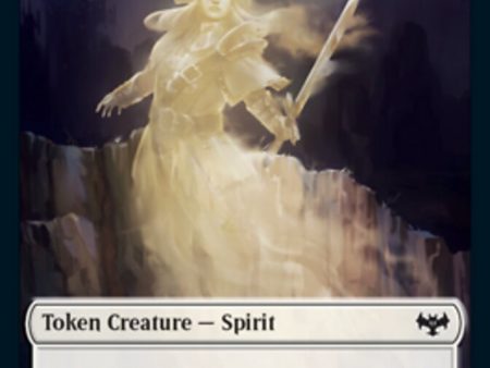 Spirit (002)    Copy Double-Sided Token [Innistrad: Crimson Vow Tokens] Hot on Sale